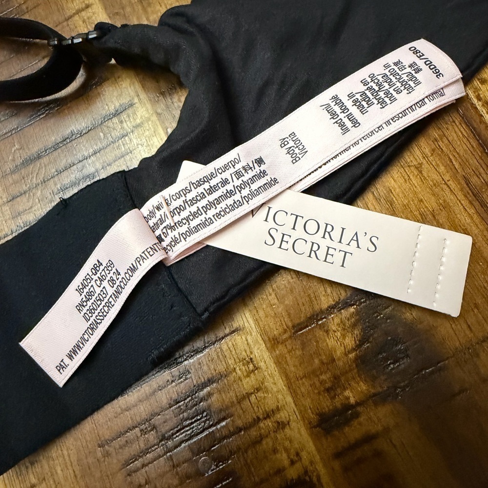 Victoria's Secret Classic Lightly Lined Demi Black Bra Mul Sizes. NWT - Picture 10 of 16